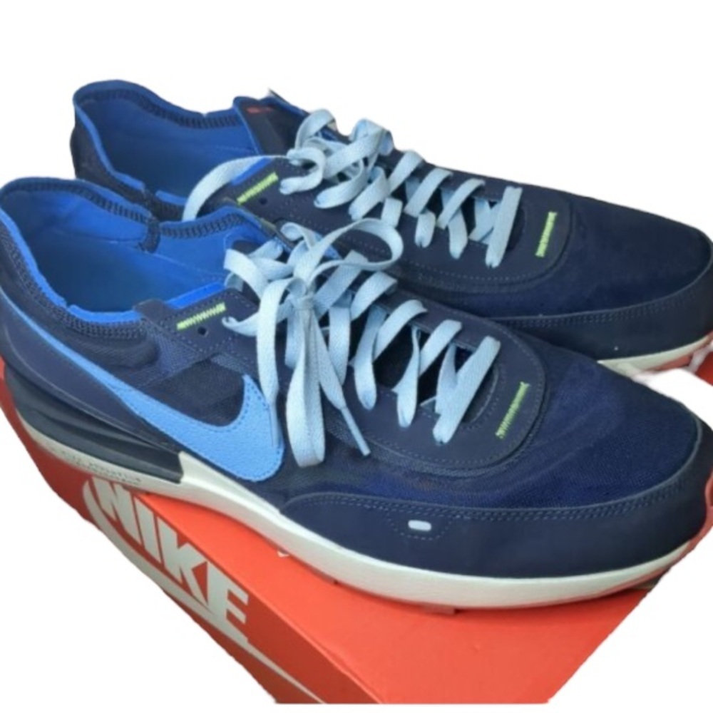 Nike Blue and Light Blue Athletic Shoes